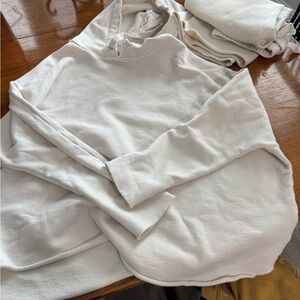 Frank & Eileen Cream Ankle Pants